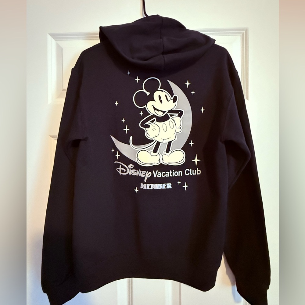 Disney DVC Moonlight Magic 2025 Zip Hoodie Size Small